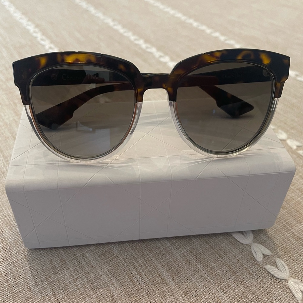 Dior Sight 1 Cat Eye Sunglasses